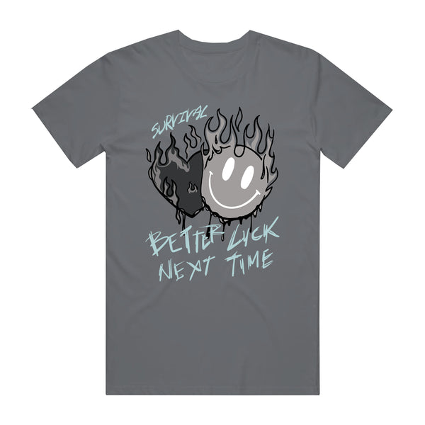 IN THE HEART PREM TEE COOL GREY