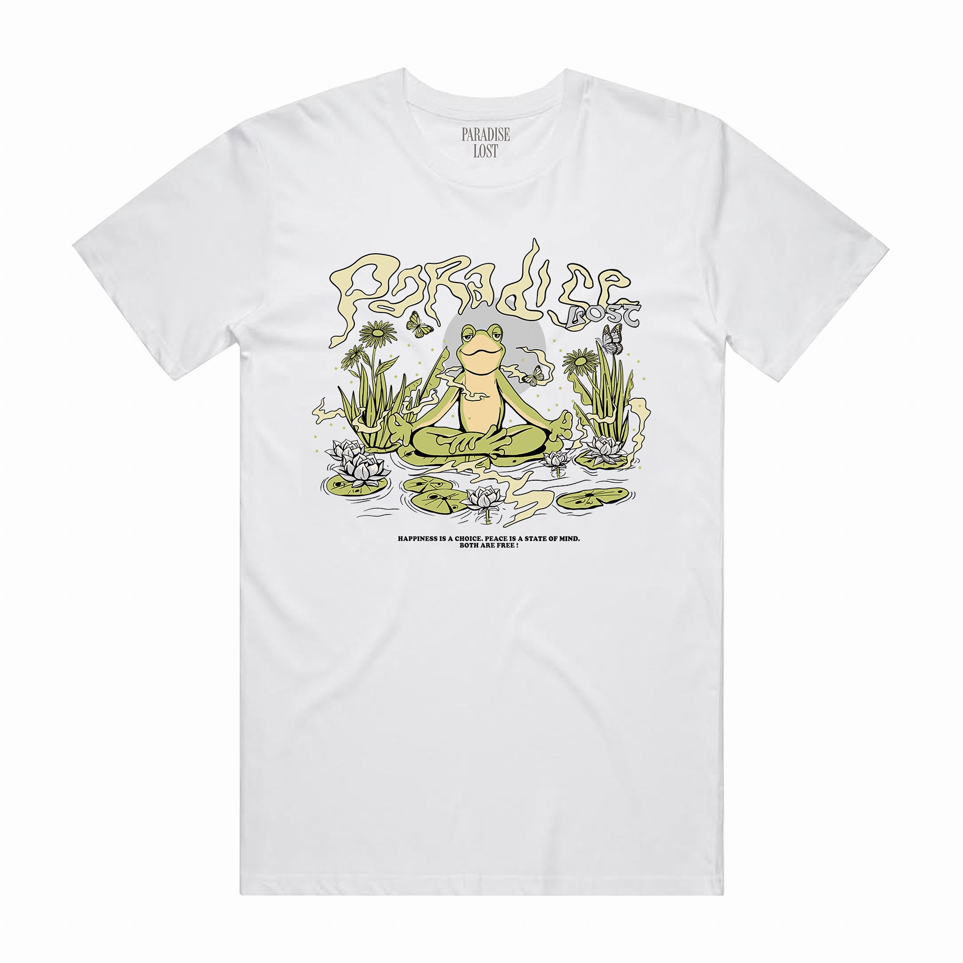 CHOSE FREEDOM TEE WHITE