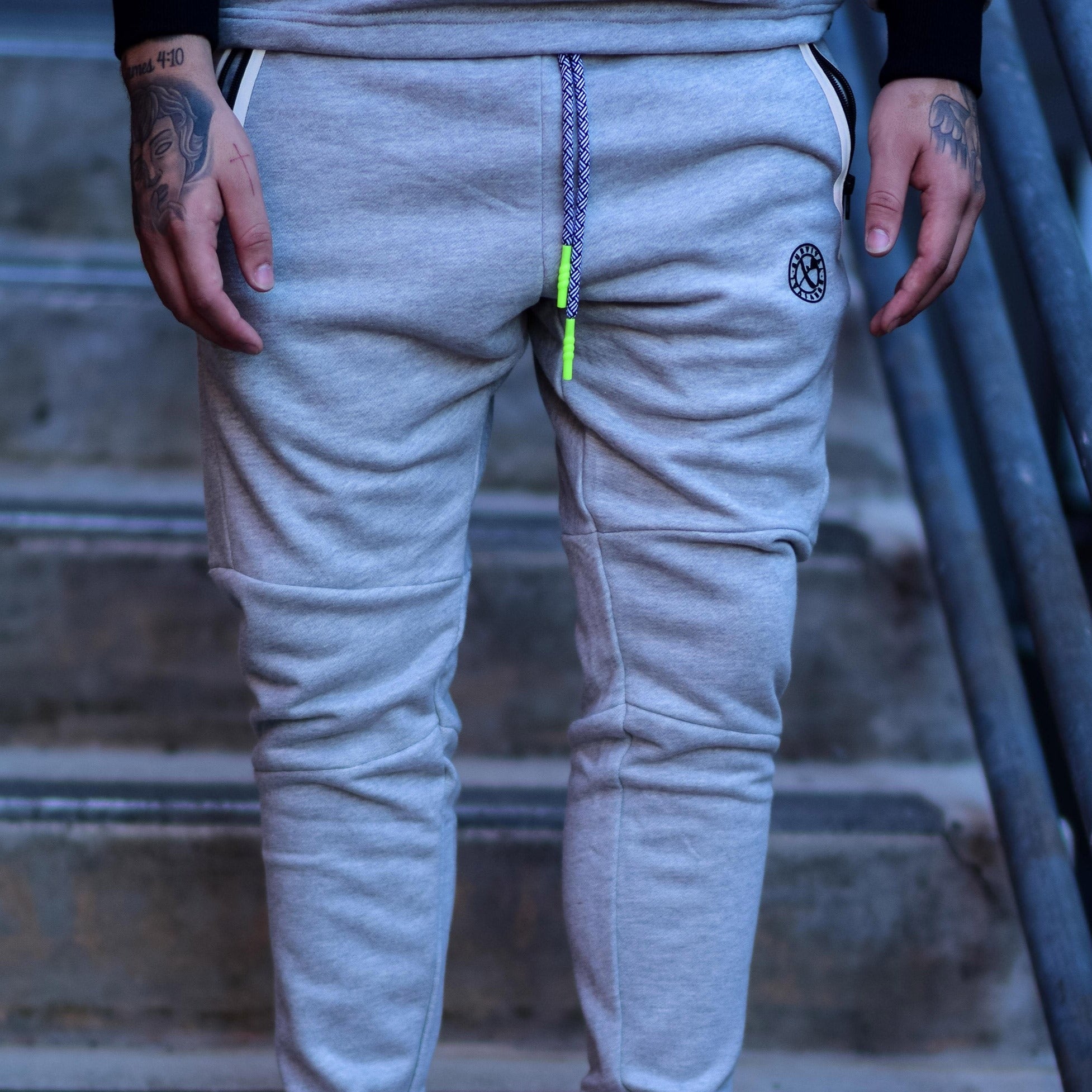 SURVIVAL TECH PANTS GREY/PINK