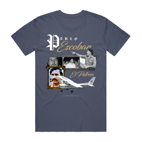 Pablo Escobar El Patron - Vintage Garment Dyed T-Shirt