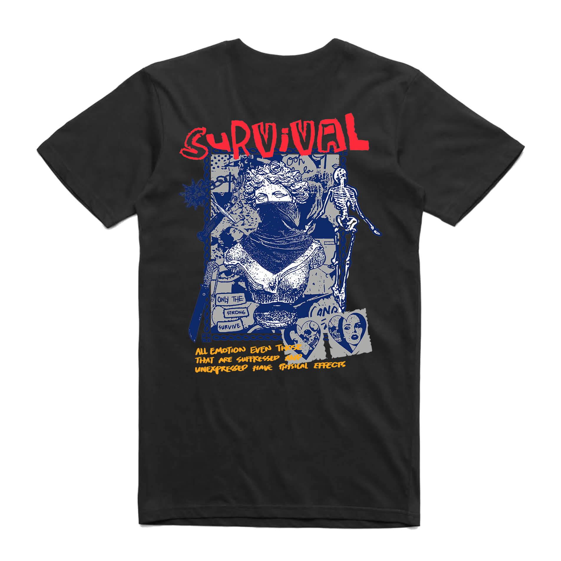 EMOTION TEE BLACK