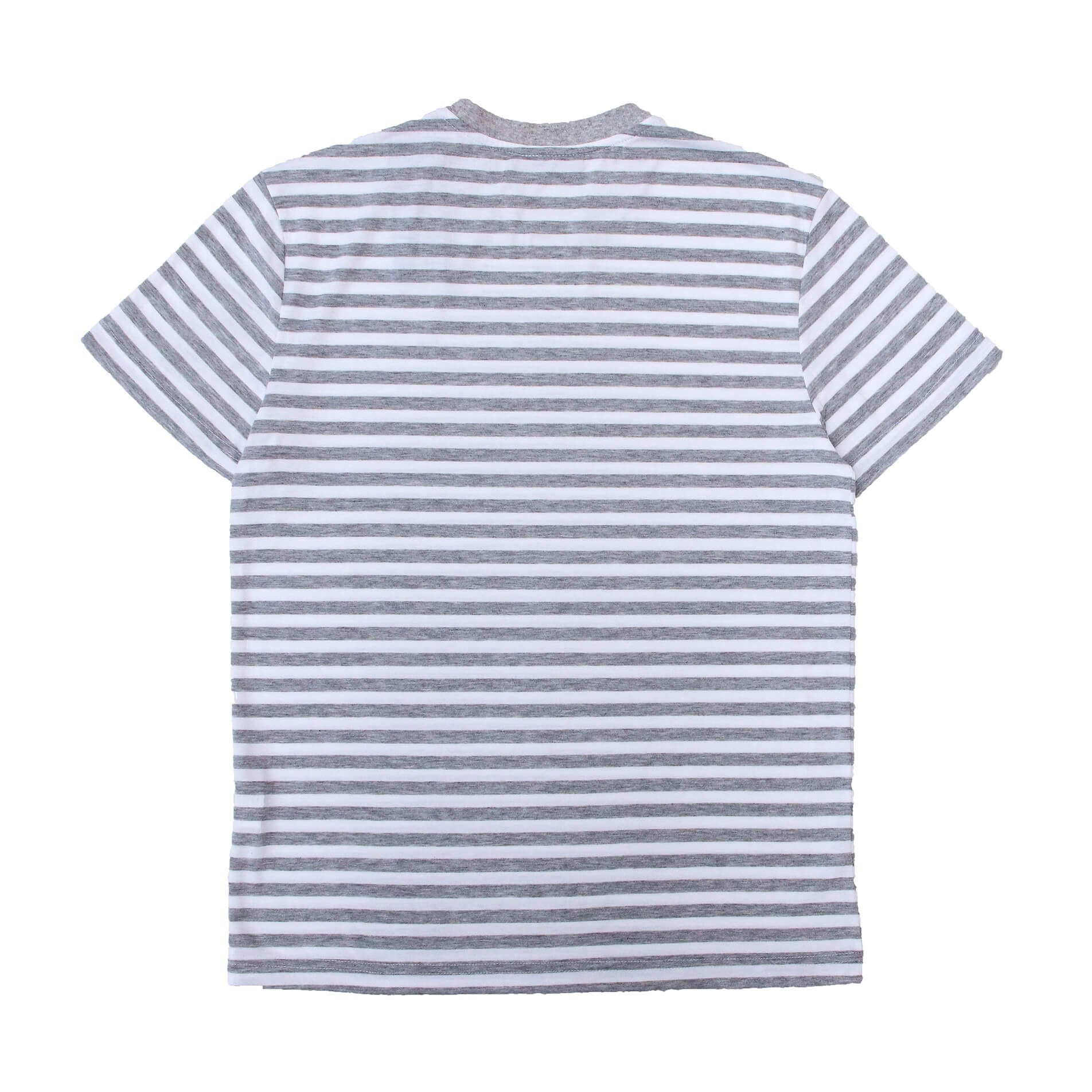 SOTF STRIPED TEE GRY/WHT LOGO
