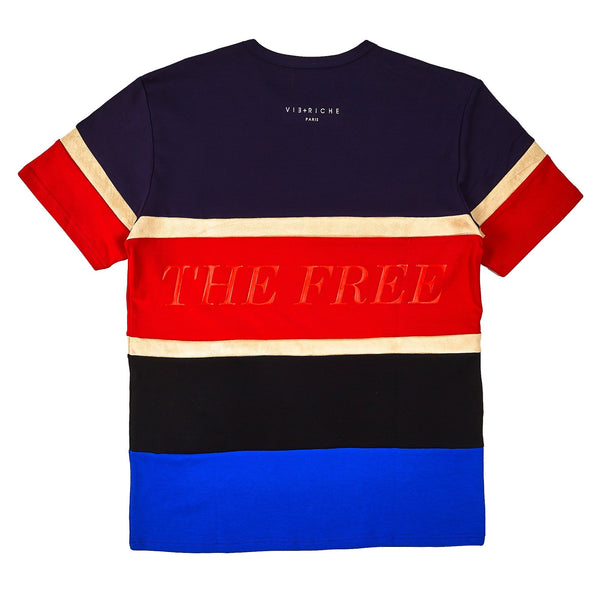 Native Color Block Tee NVY