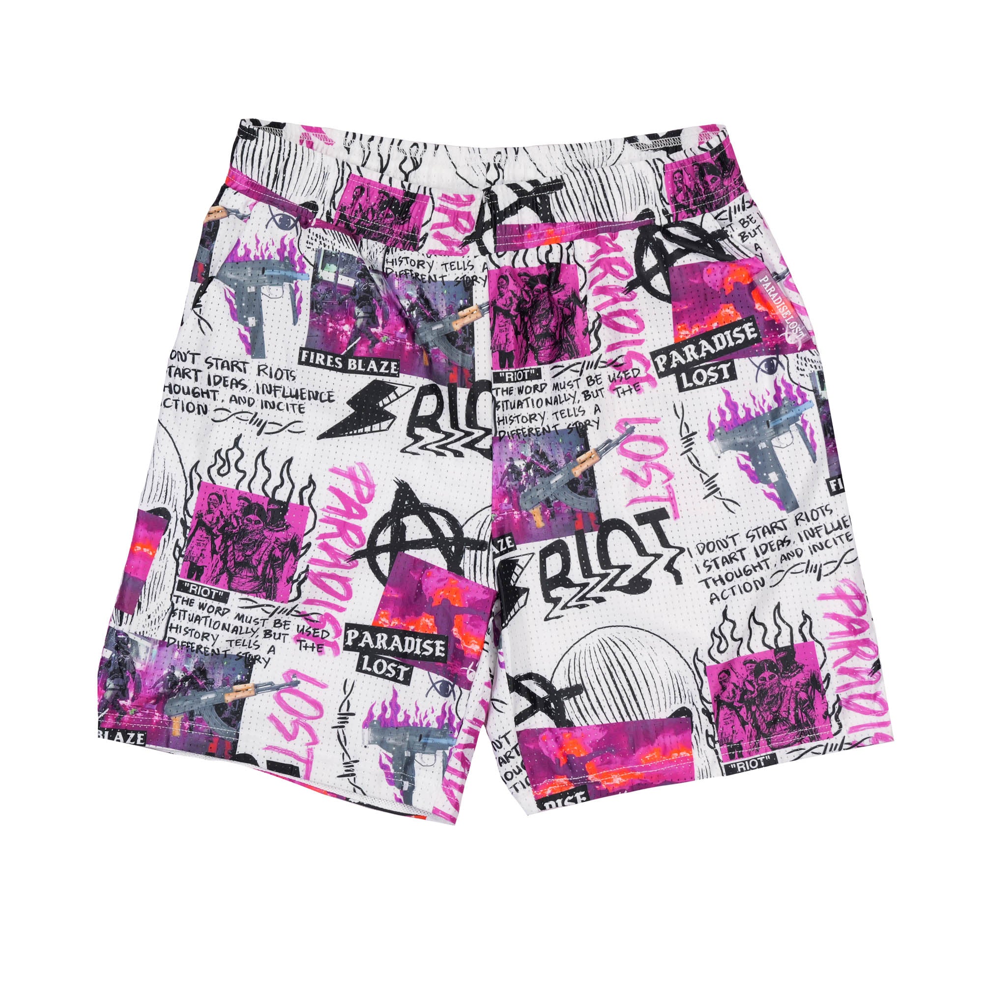 RIOT SHORTS WHITE