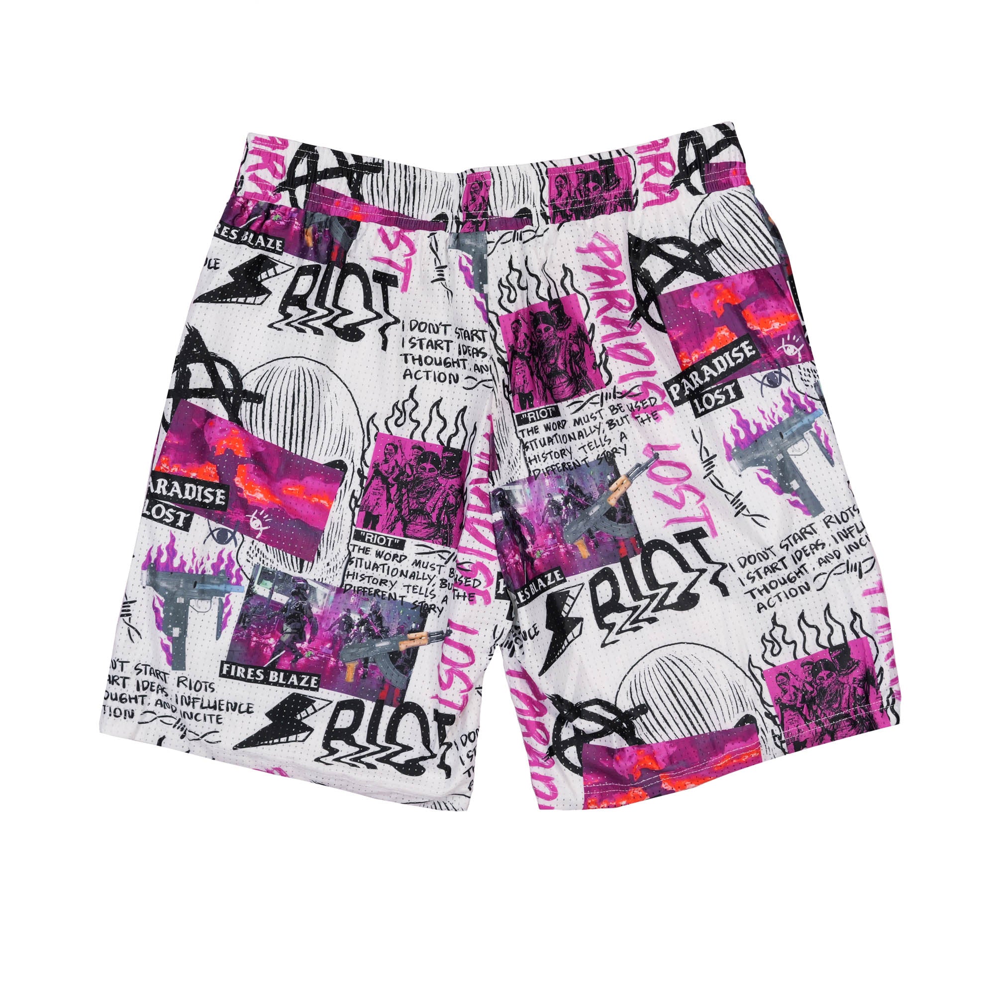RIOT SHORTS WHITE