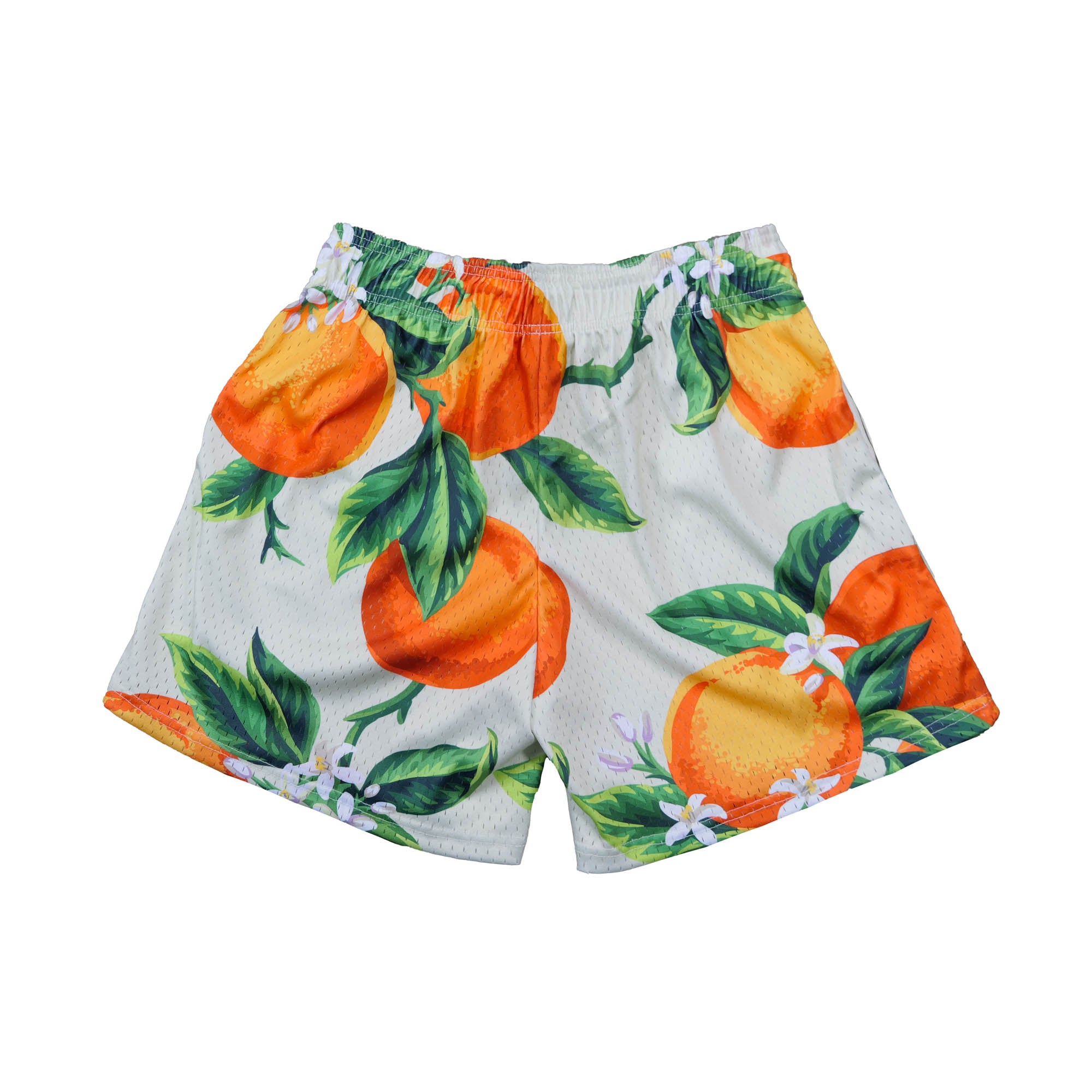 TE ORANGE SHORTS WHITE