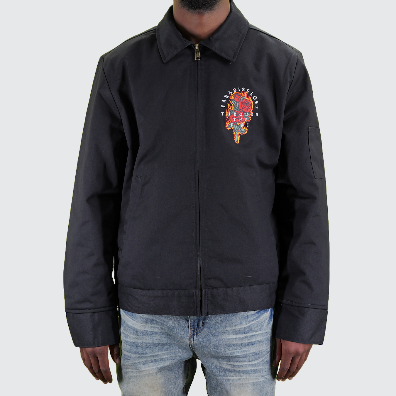 CLOSE CALL MECHANIC JACKET BLACK