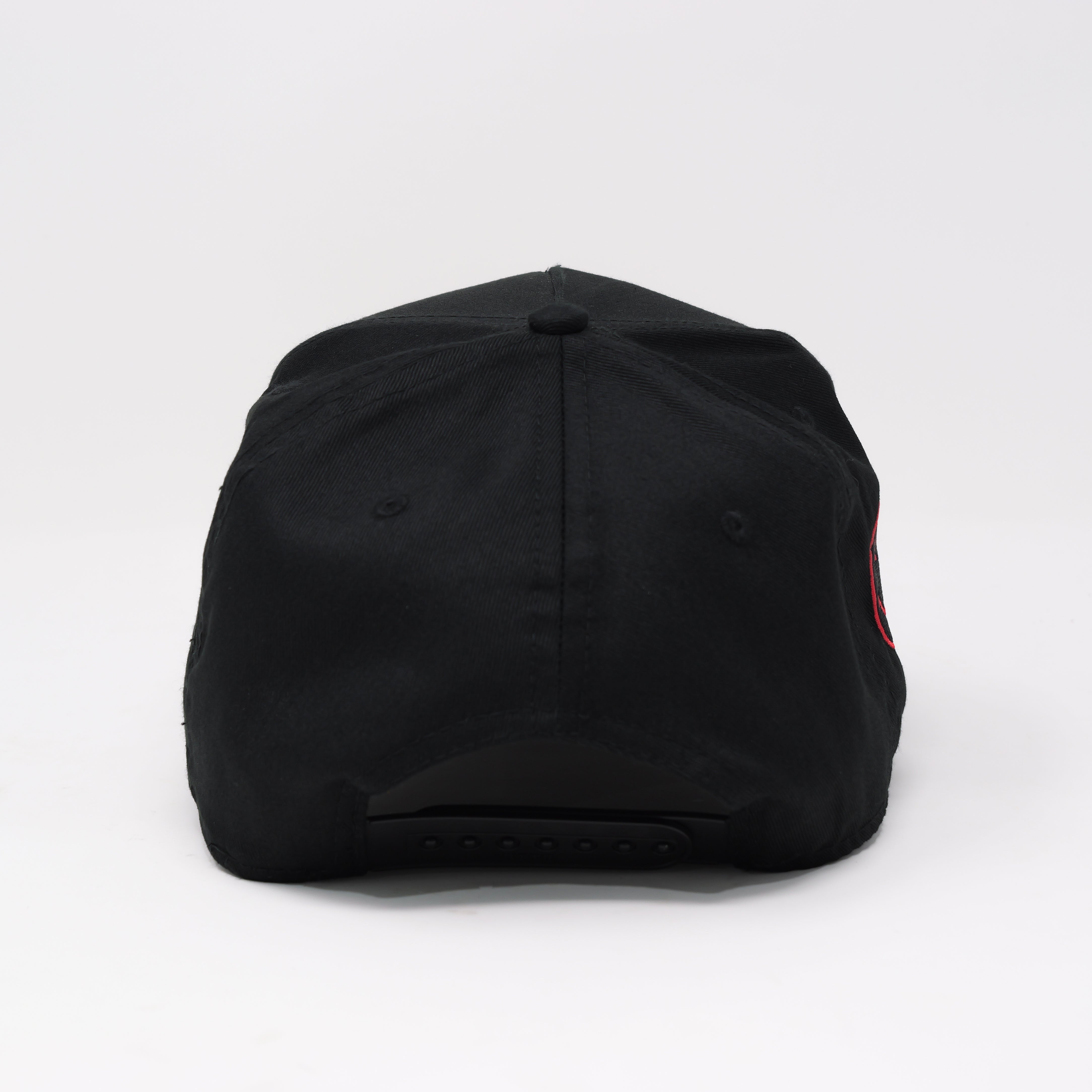 PARANOIA SNAPBACK HAT BLACK/RED