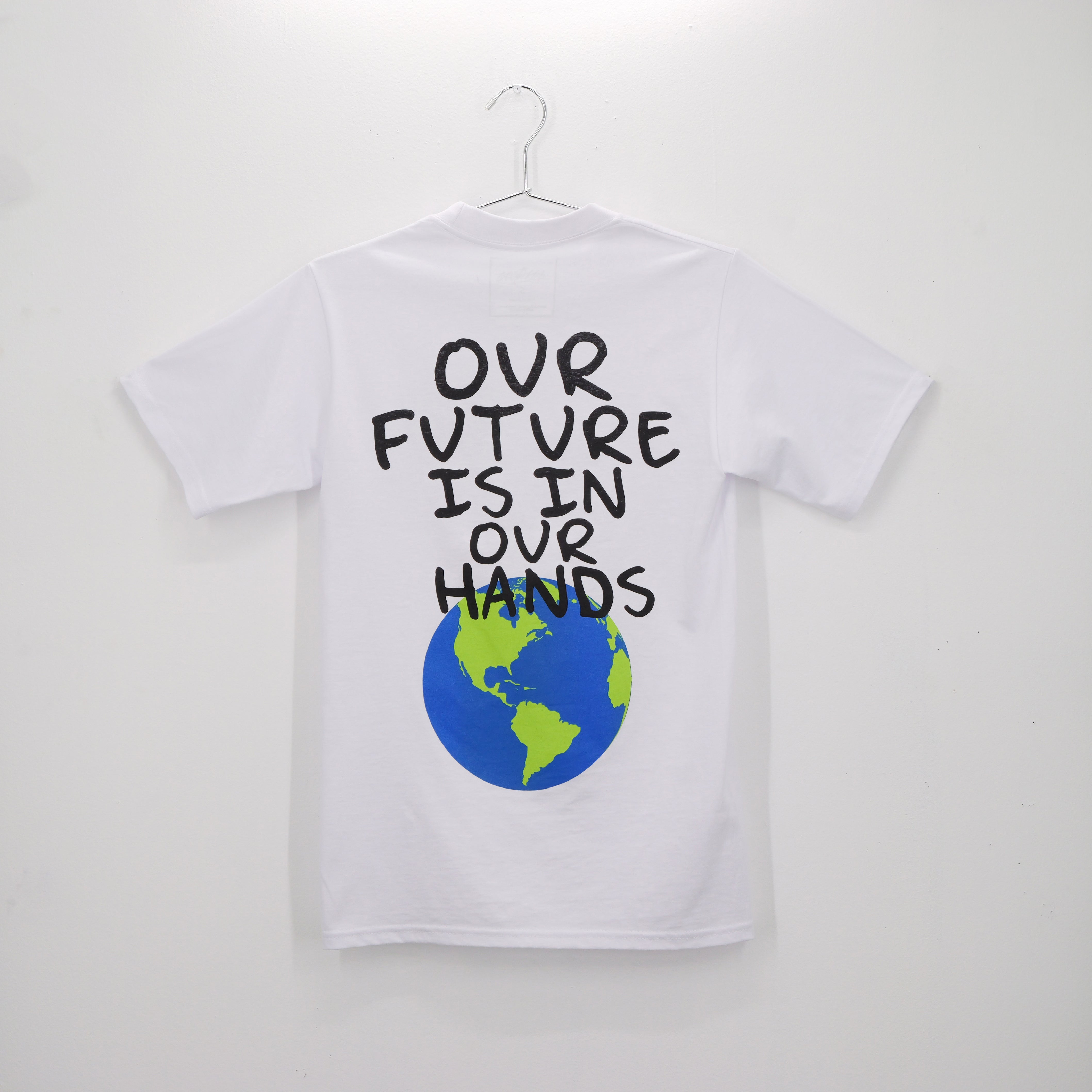 OUR FUTURE TEE WHITE