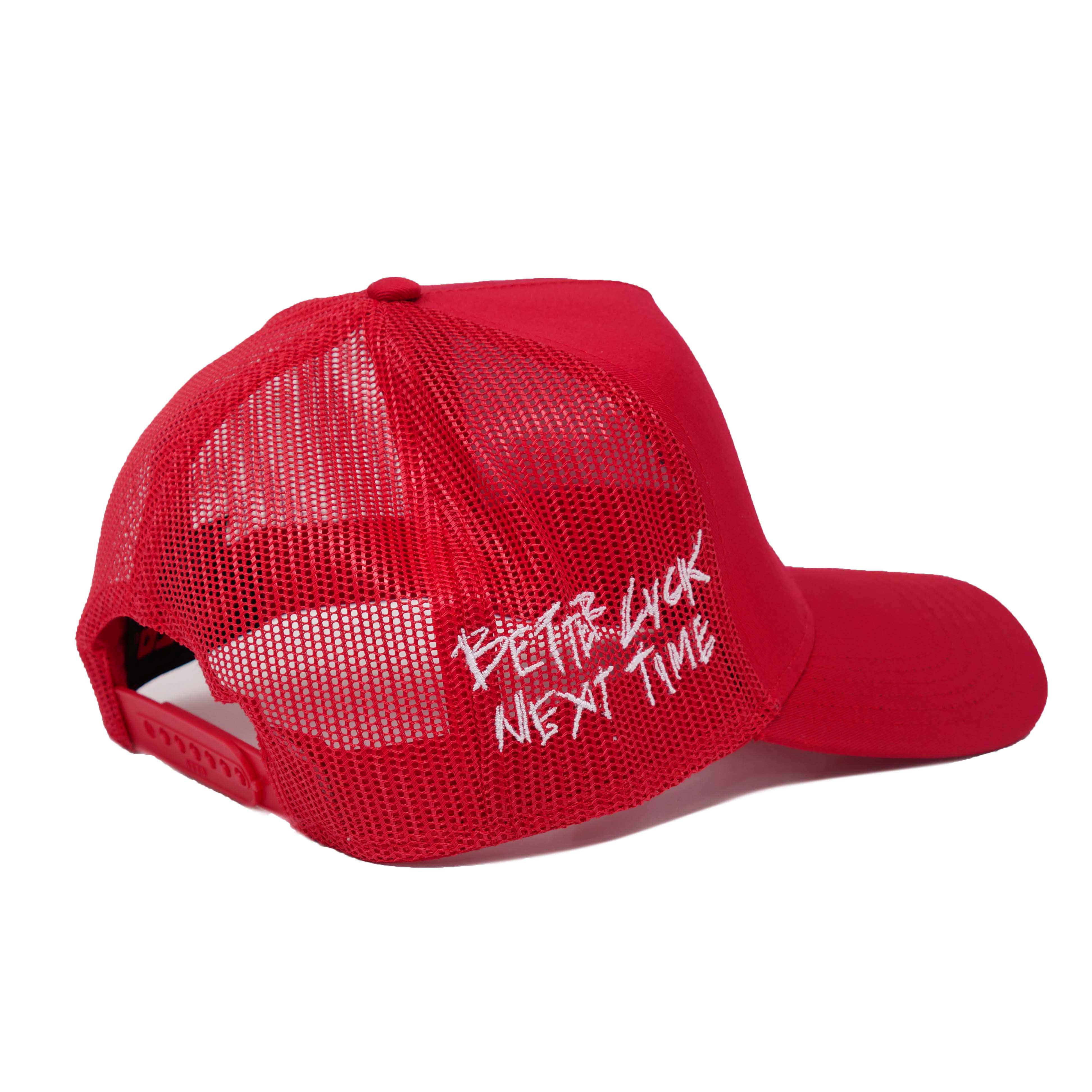 BETTER DAYS TRUCKER HAT RED