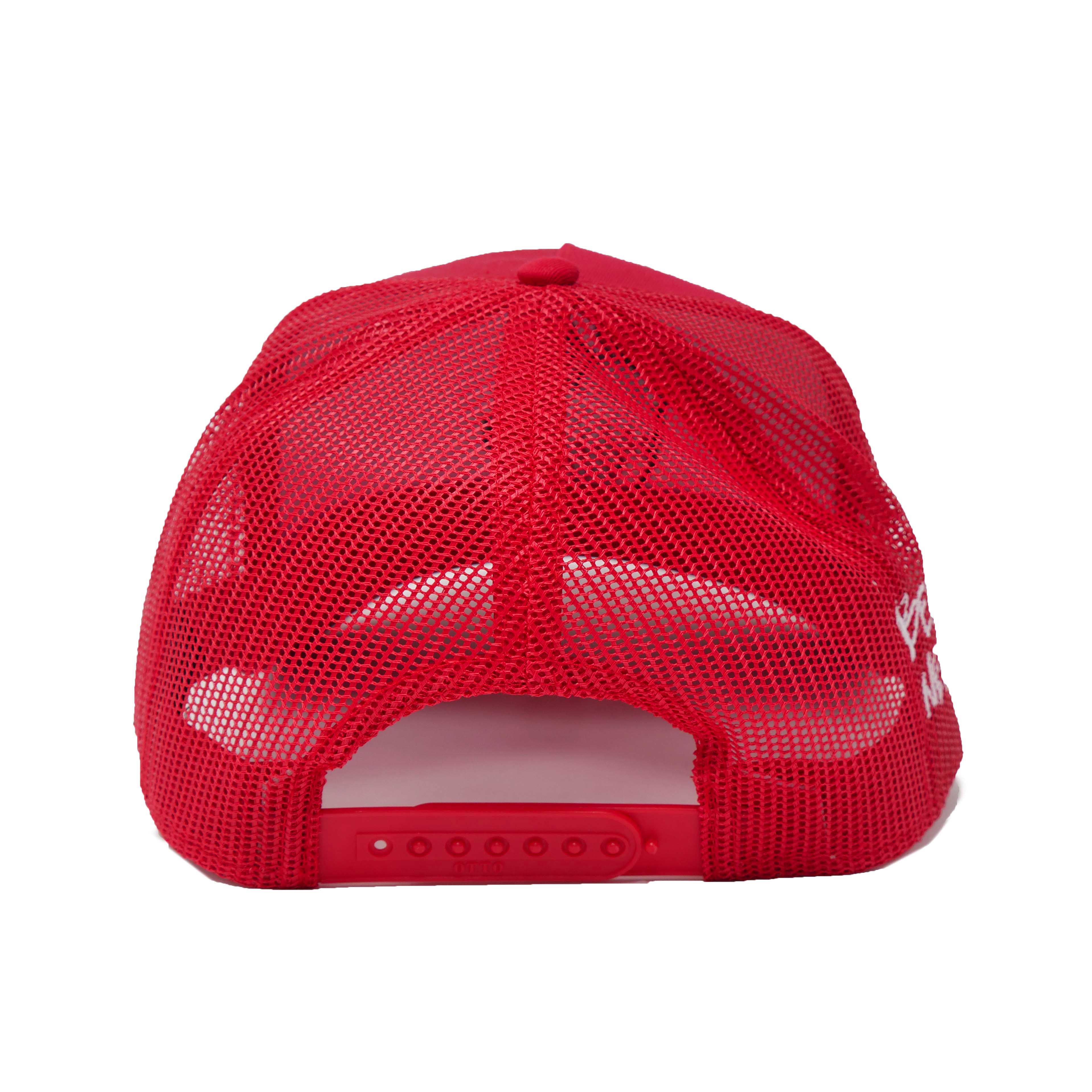 BETTER DAYS TRUCKER HAT RED