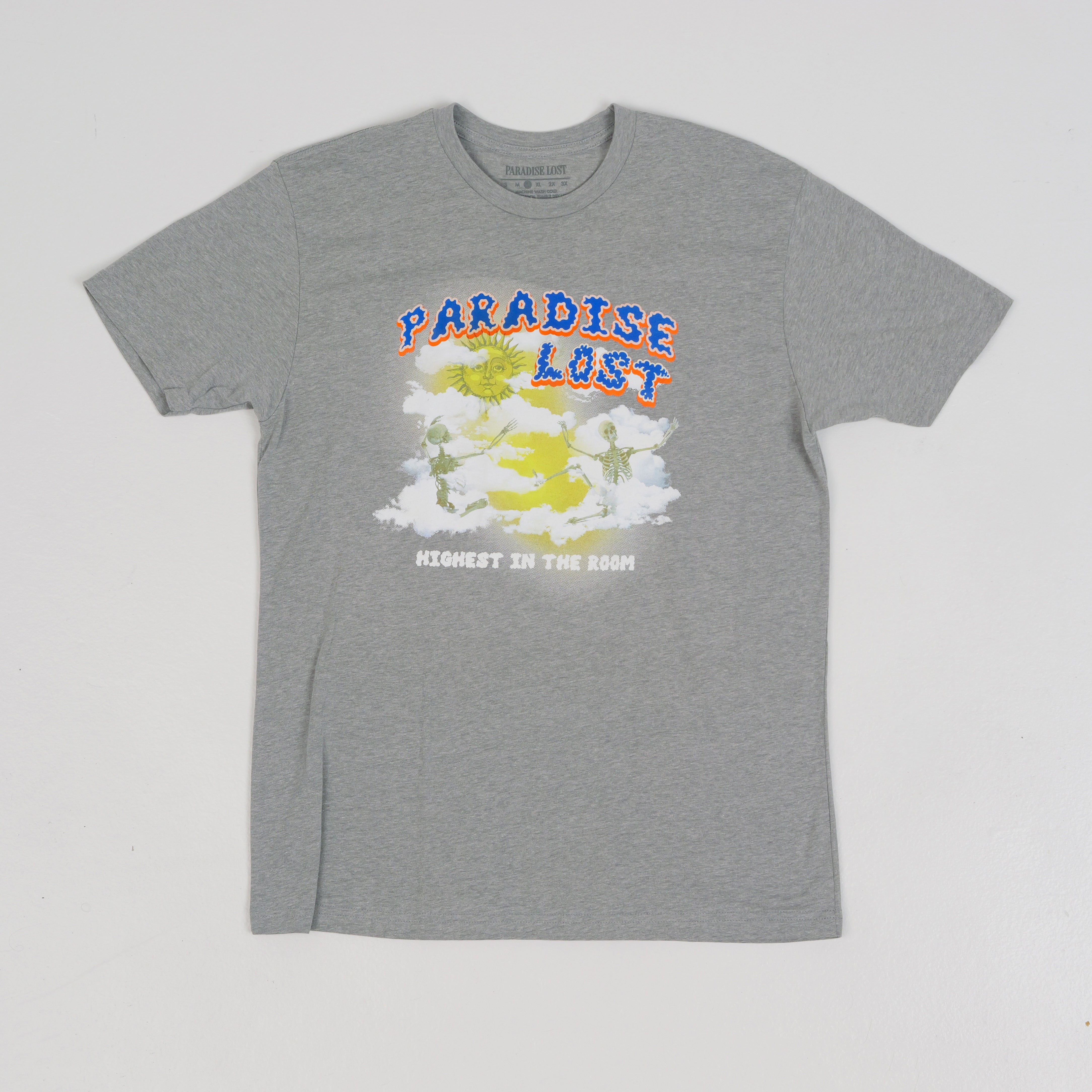 HIGHEST IN THE ROOM TEE GREY