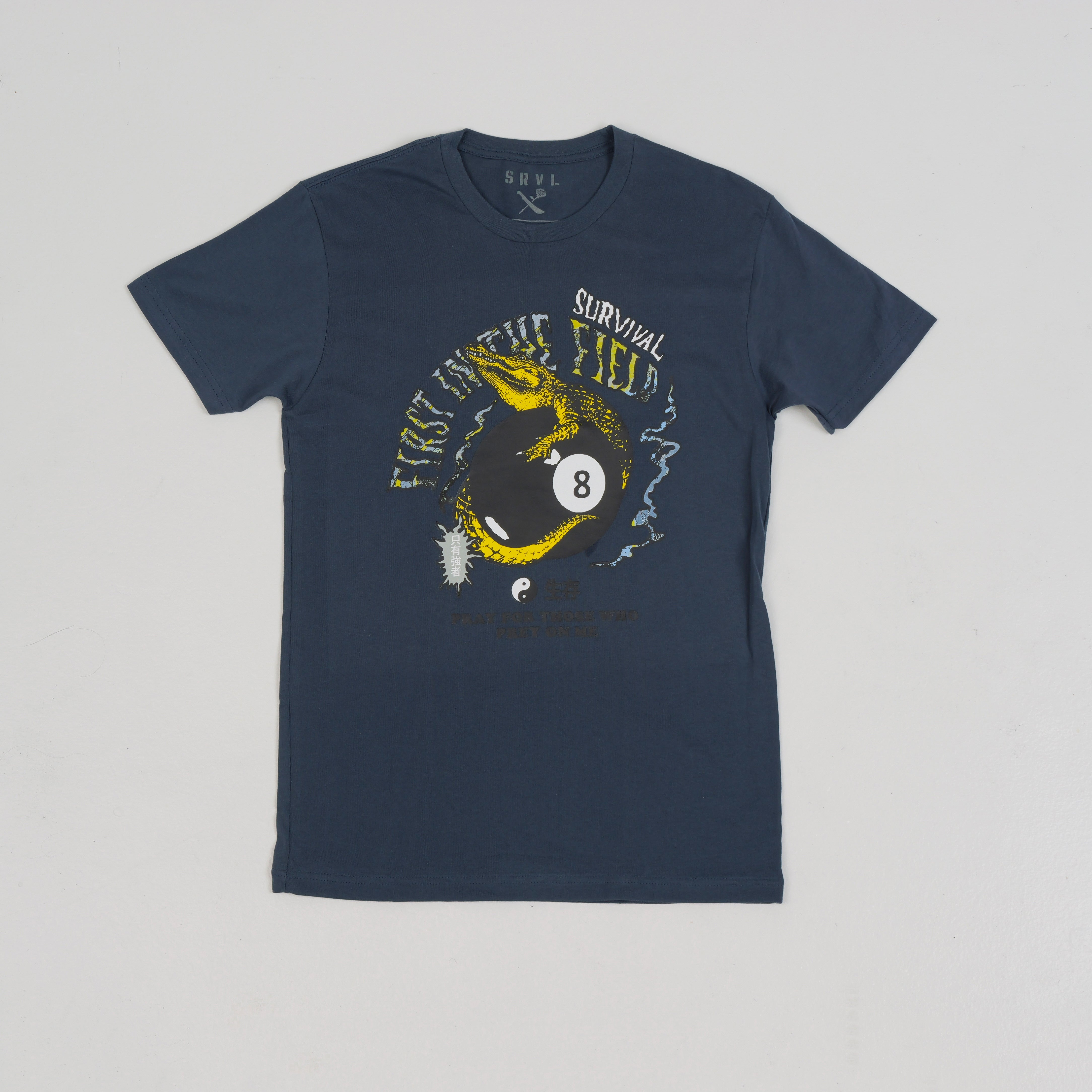 GATOR 8 BALL TEE INDIGO