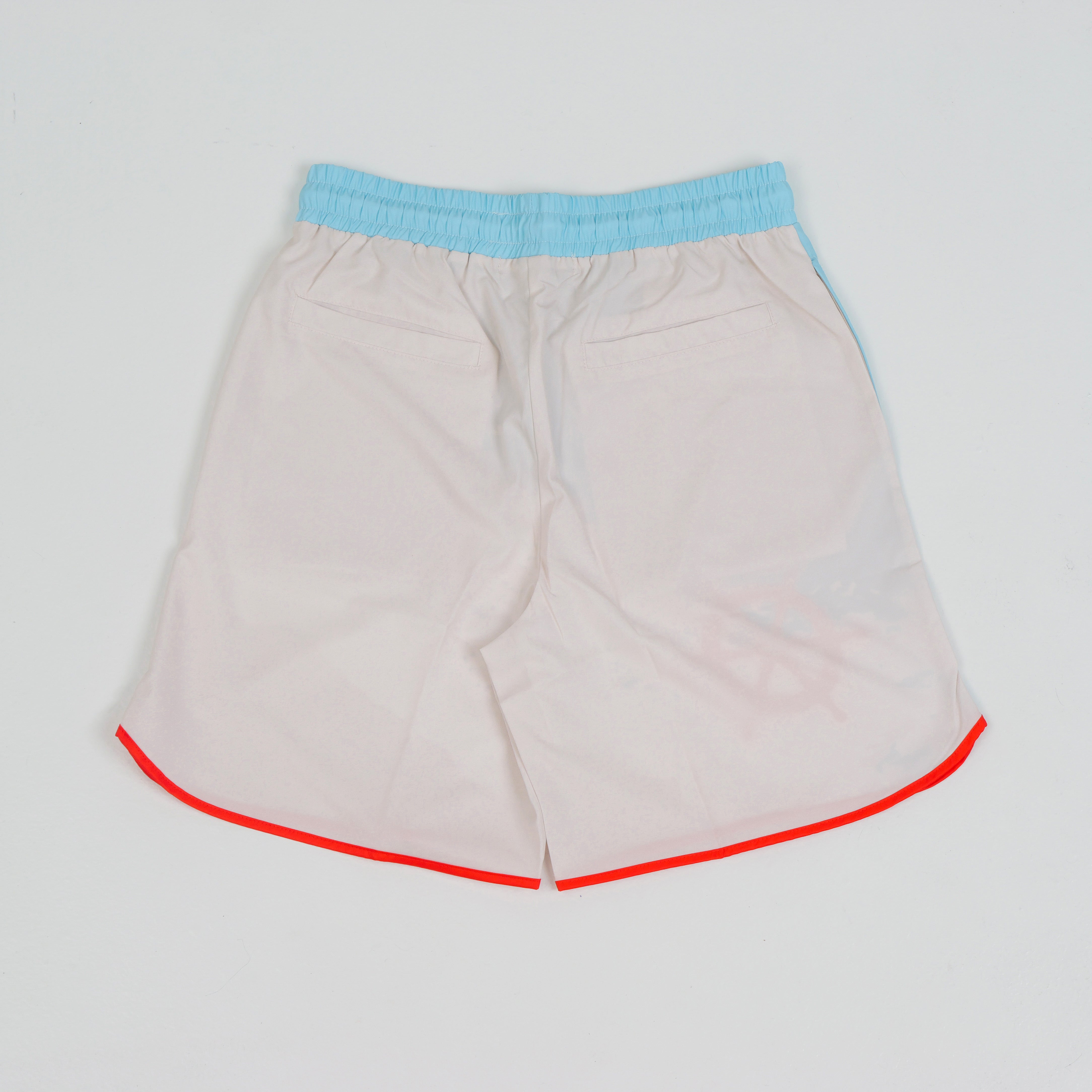 SURFS UP SILK SHORTS BLUE