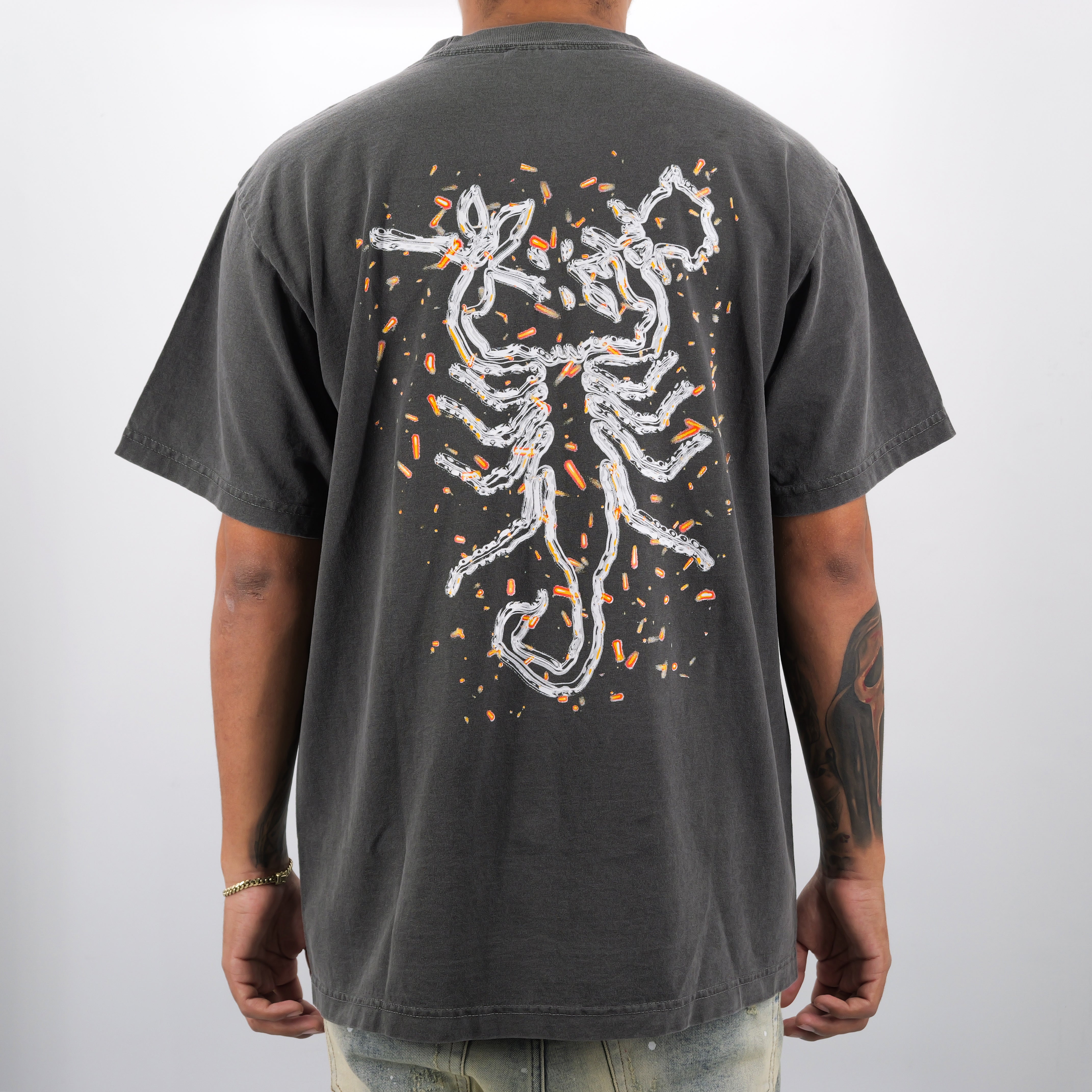 FLAMES PREM TEE SHADOW