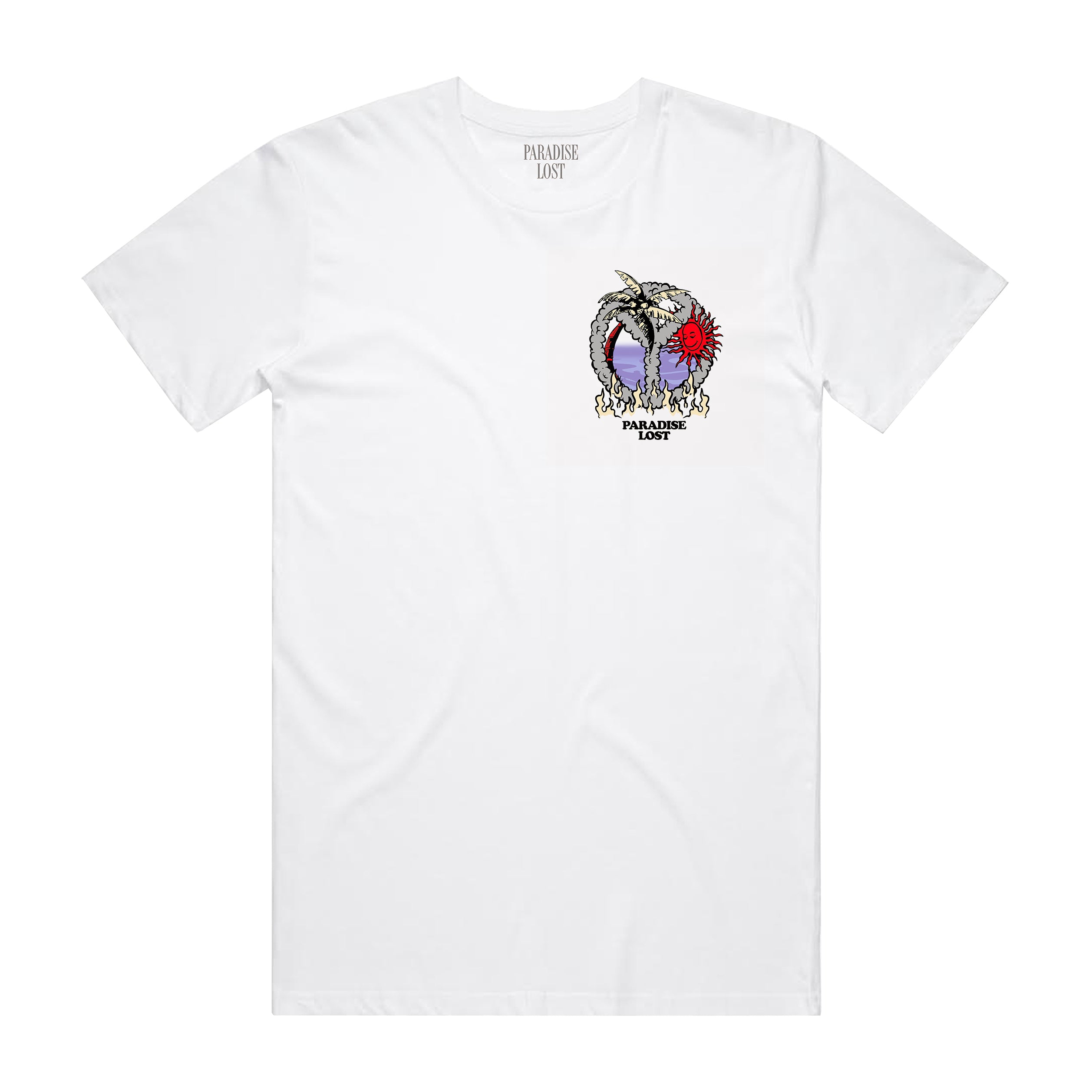 PARADISE PEACE TEE WHITE