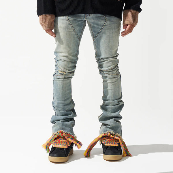BRONZE STACKED JEANS