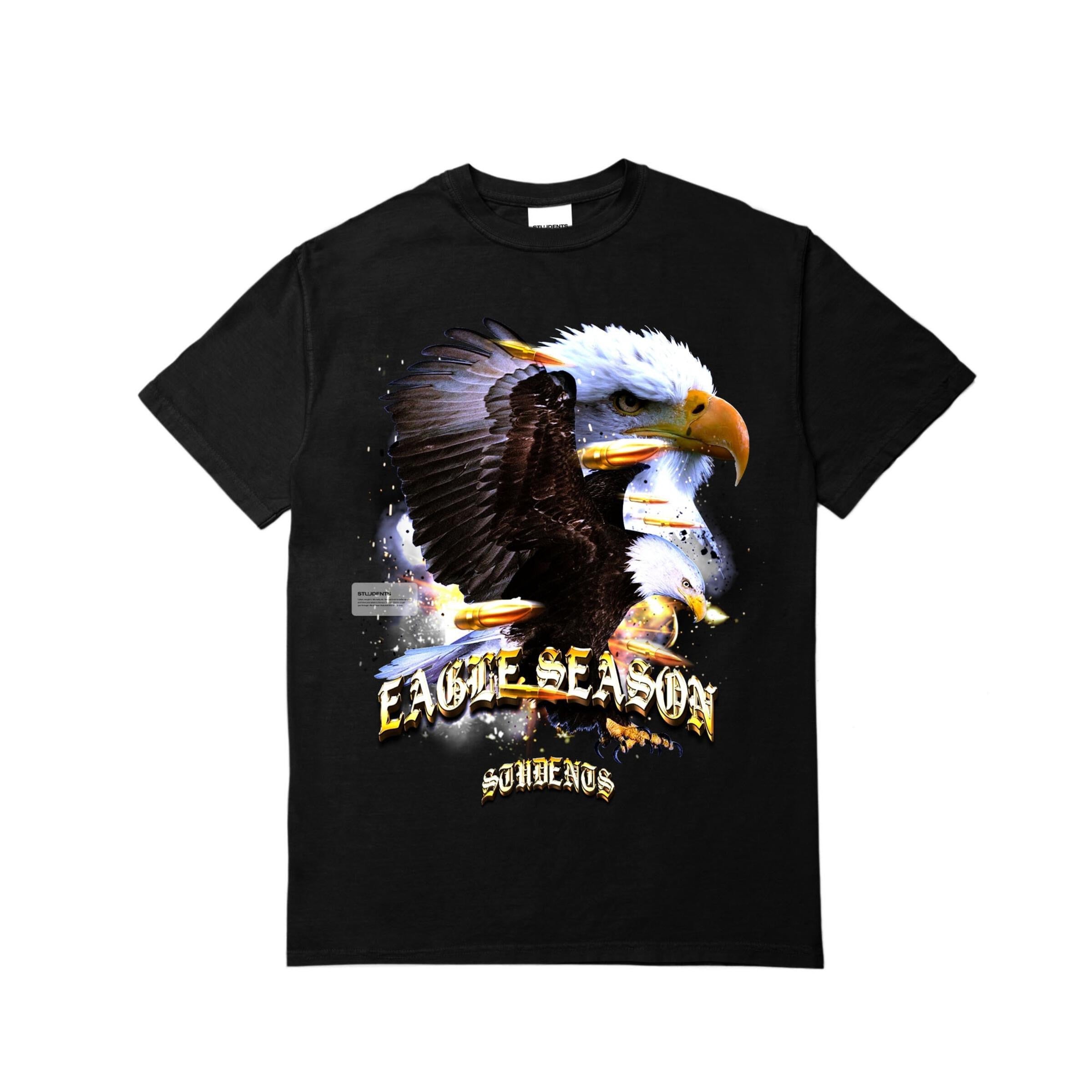 EAGLE SEASON TEE BLACK