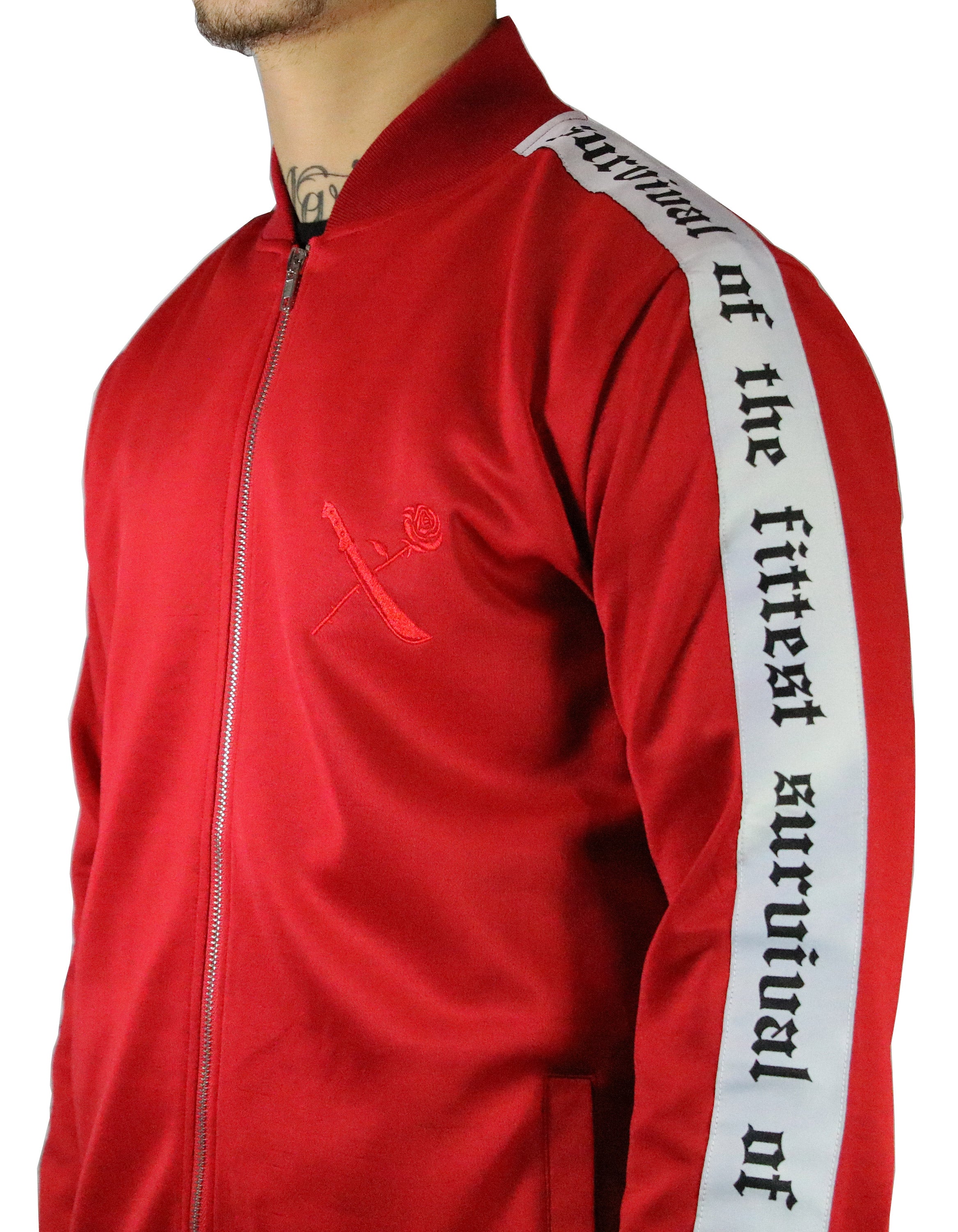 SOTF Track Jacket Red