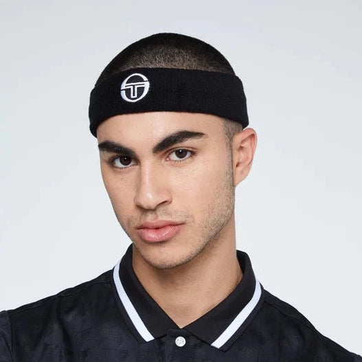TENNIS HEADBAND BLACK