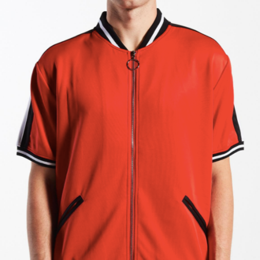 Winston Track Top Red/Wht