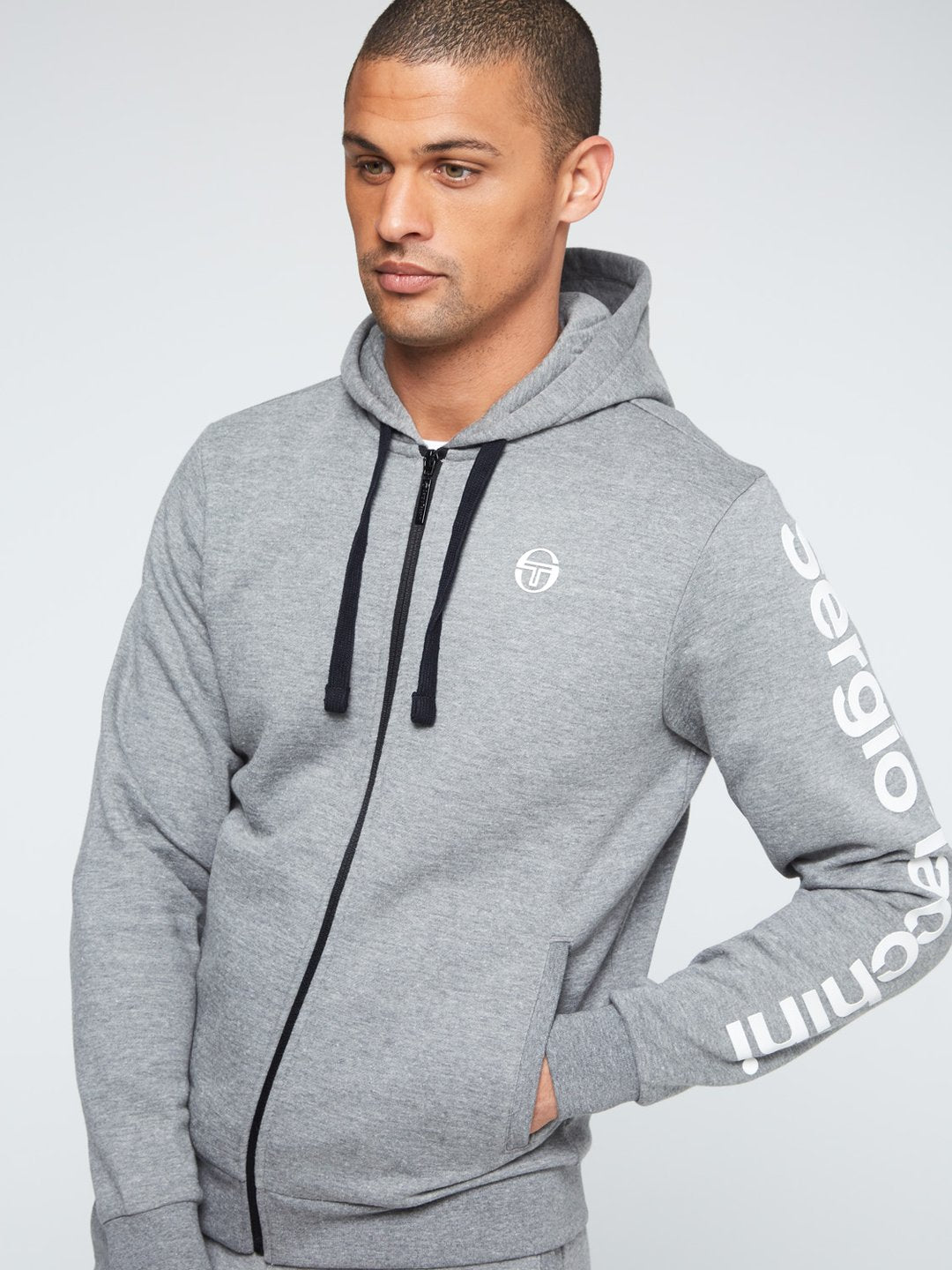 NAMAR ZIP HOODIE GREY