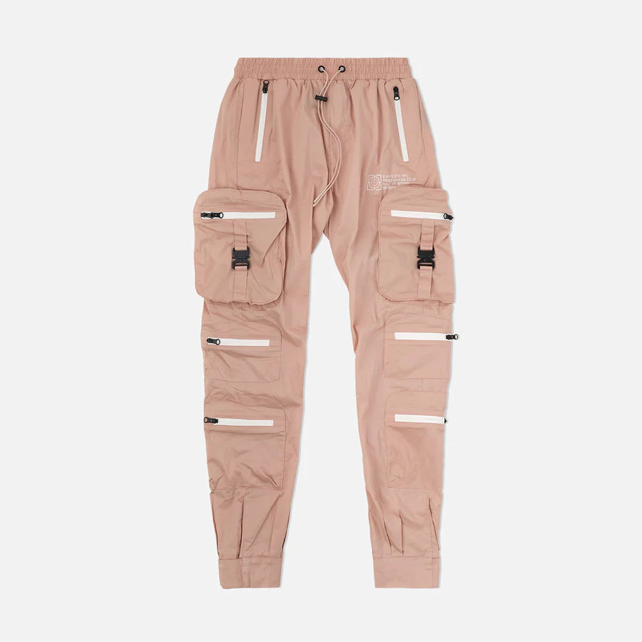 COMBAT NYLON JOGGERS ROSE