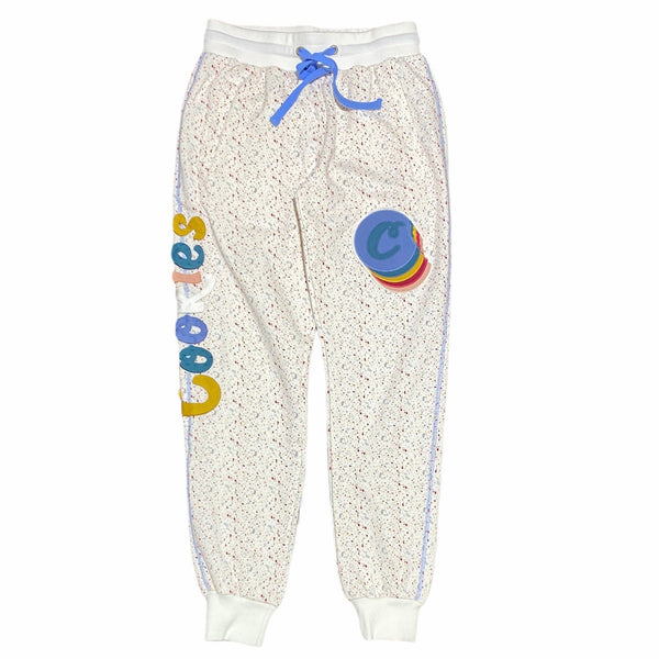CHATEAU SPECKLED SWEATPANTS CREAM