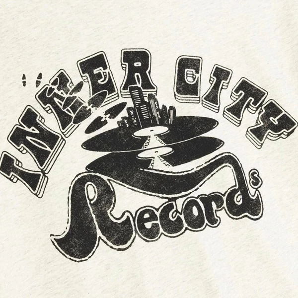 RECORDS TEE ASH HEATHER