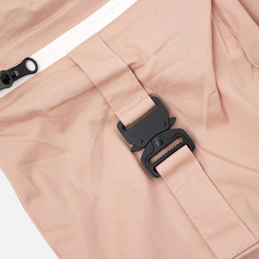 COMBAT NYLON JOGGERS ROSE