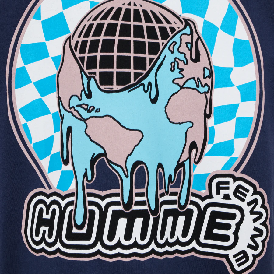 HF GLOBAL TEE NAVY