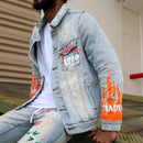 LA FLAME DENIM JACKET