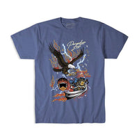 Ride or Fold Prem Tee Denim