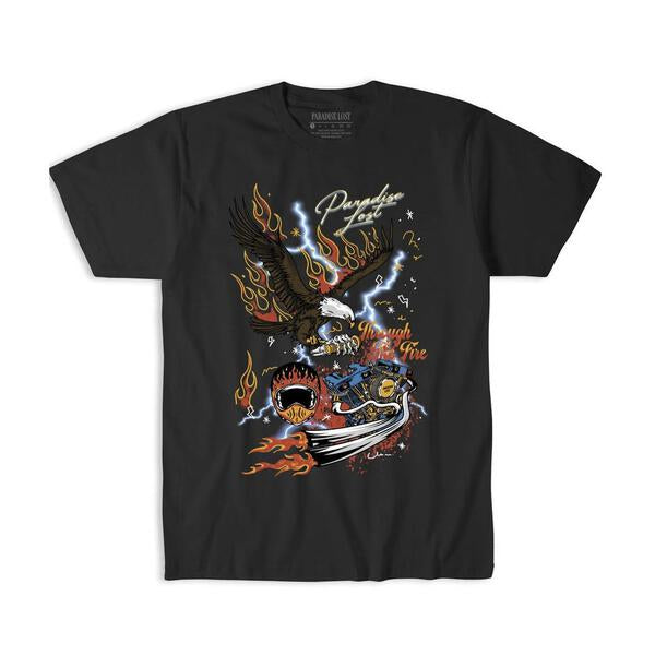 Ride Or Fold Prem Tee Black