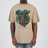 Night Rider Prem Tee Oatmeal