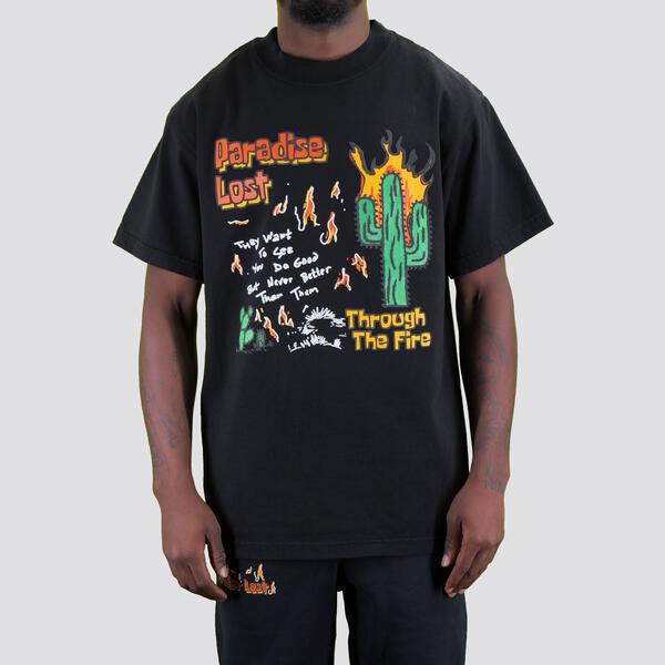 Cactus Prem Tee Black