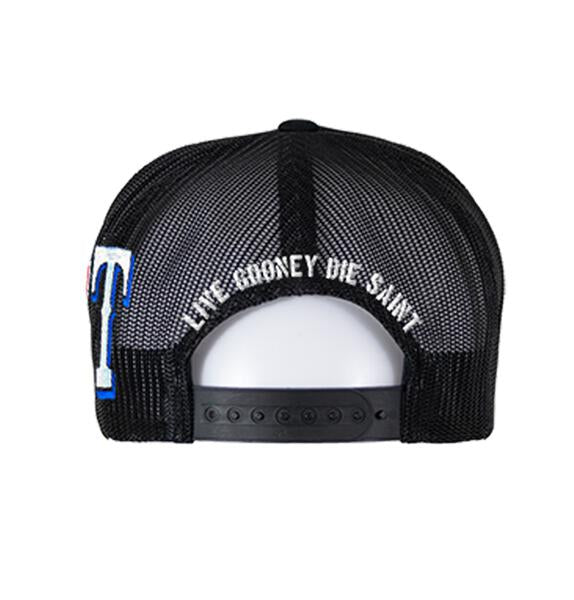 SAINT WRAP TRUCKER HAT BLACK