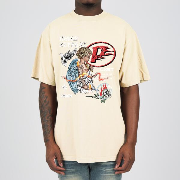 Never Retreat Tee Cream