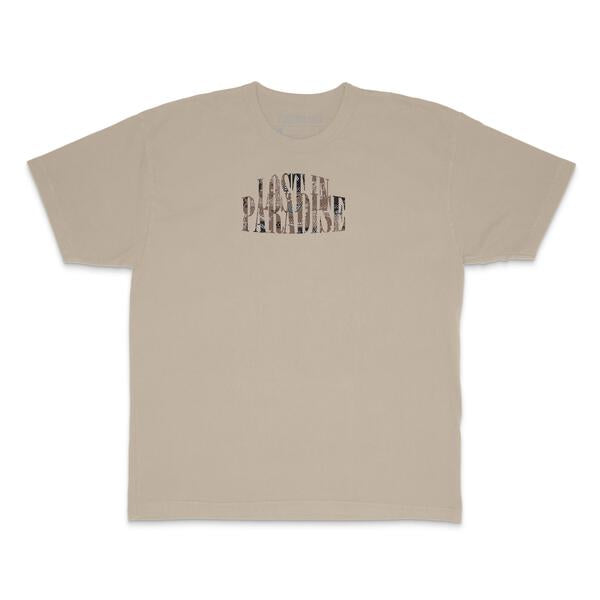 Lost In Paradise Tee Brown Paisley