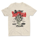 Receptive Tee Cream/Red