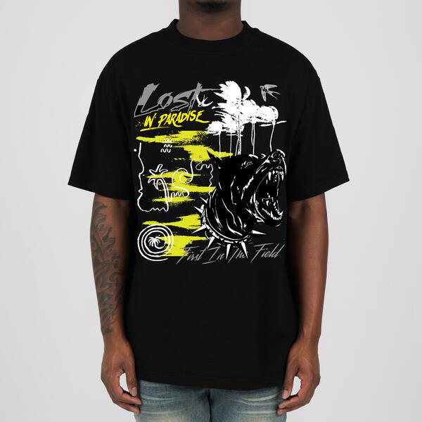 El Nido Prem Tee Black/Yellow