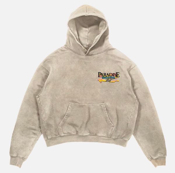 VOICE CONTROL HOODIE BEIGE