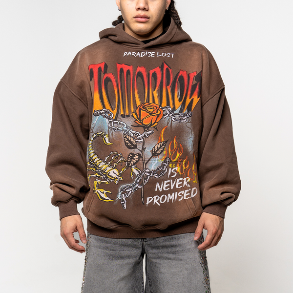 Tomorrow Is Not Promised Hoodie Mocha