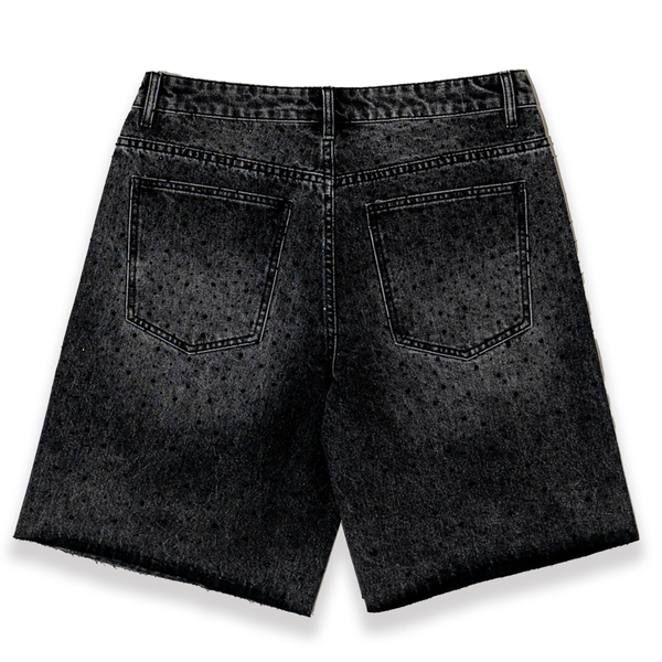 Nightfall Jorts Black