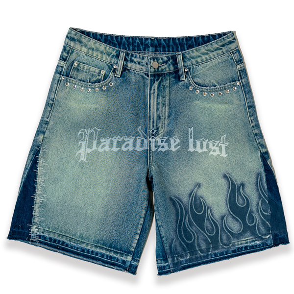 Pyro Jorts Blue