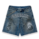 Rightcheous Jorts Blue