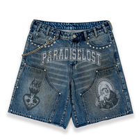 Rightcheous Jorts Blue