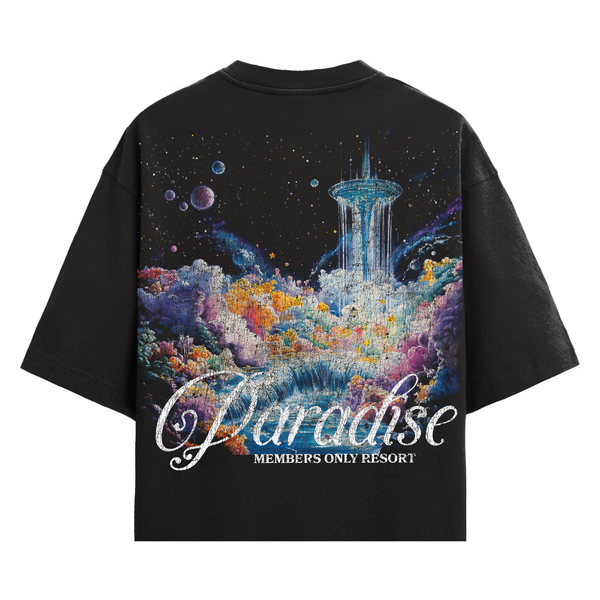 Celestial Getaway Tee Black