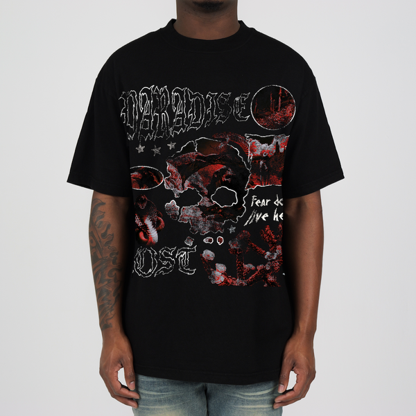 Ashes of Control Tee Black