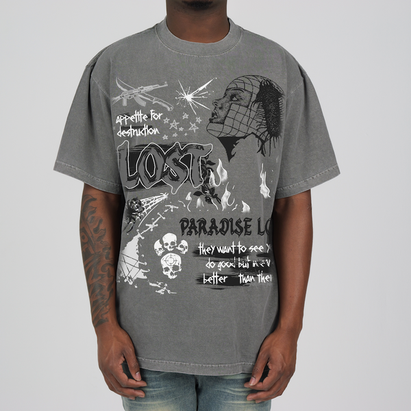System Failure Tee Grey